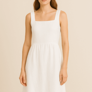 Robe d'été - Blanc